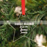Christmas Decoration Star Shape Acrylic Christmas Decoration Tree Ornament Wholesale thumbnail-2