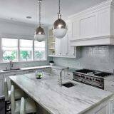 2018 New Modern Solid Wood Walnut Kitchen Cabinets for Sale thumbnail-3