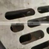 S275JR SS400 Q235 Steel Plate Parts With Processing Cutting Holes