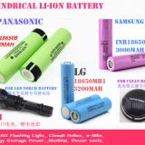 Lithium ion Battery,Li-ion Rechargeable battery -18650-SDI,LG,Panasonic