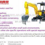 0.8ton Mini Excavator 9800kg Mini Digging Machine JF10 thumbnail-4