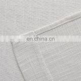 White Sheer Curtain Linen Look Sheer Curtain Fabric Curtains for the Living Room thumbnail-6