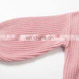 Fashion Long Sleeve Winter Sweaters Mom and me Hand Knitted Sweaters thumbnail-3