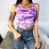 2020 Women Summer Fashion Sexy Casual Multicolor Short Shirt Tank Tops For Ladies thumbnail-4