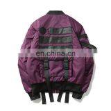 Men Tapes Padded Zip up Jacket thumbnail-4