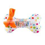 Soft Stuffing Cupcake Squeaky Dog Birthday Cake Plush Toy thumbnail-7
