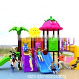 Outdoor Kindergarten Small Plastic Children Playground kids playground plastic slides