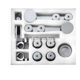 Full Set Stainless Steel Glass Sliding Door System thumbnail-2