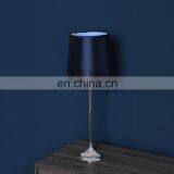 UK Modern Iron Base Desk Lights Custom Cheap Unique Dark Blue Office Table Lamps thumbnail-5