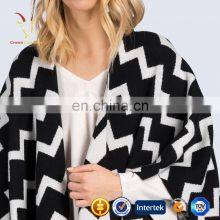 Hot Sale Womens Open Front Cashmere Poncho Winter Ponchos and Capes thumbnail-3
