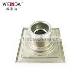 WESDA 3.5inch New Style Full Set Adjustable Floor Drain With Bottom Outlet Stainless Steel Floor Drain,roof Drain, Shower Drains thumbnail-4
