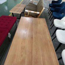 Square Dining Table 6 Seater Kitchen & Dining Room Tables Mid Century Modern CH327 Dining Table thumbnail-2