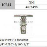 WEATHERSTRIP RETAINER GM:4876498 thumbnail-1