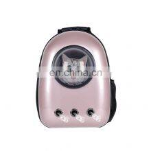 High Quality Custom Soft Comfortable Adjustable New Casual Breathable Clear Pet Transport Backpack thumbnail-4