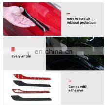 ABS Car Door Handle Cover Protector Decoration Styling Refit Car Accessories For Tesla Model Y 2021 thumbnail-5