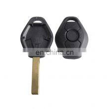 3 Buttons HU92 Blade Fob Car Key Case Cover For BMW E38 E39 E46 E60 E61 E63 E64 E81 Remote Key Shell thumbnail-2