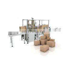Automatic Cardboard Carton Forming Machine With Bottom Sealing Case Erector