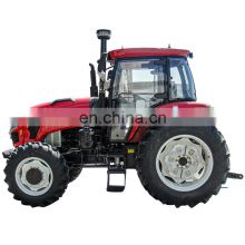 Farm front loader 4wd 1204 Factory Price China Supplier Tractor 120HP Farm Equipment Tractor Red agricultural tractor