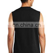 Bodybuilding Cotton Vest Fabric Men OEM Custom Gym Sports Tank Top Custom thumbnail-5