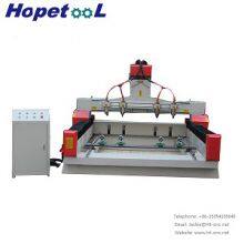 4 heads cylindrical cnc router