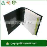 Custom Loose-leaf a4 Size 2" D Shape Ring Binder With Catalog Insert Pages thumbnail-1