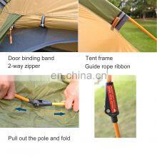 Wholesale Outdoor Tent Outdoor Camping Double Open Automatic Double Spring 3-4 People Beach Waterproof Camping Tent thumbnail-5