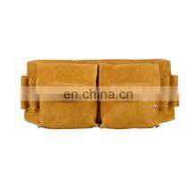 Professional Durable Canvas Leather Tool Bag With Belt Low Moq Custom Pockets Belt Tools Bag Work for thumbnail-1