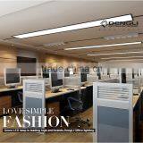 2400x300mm Spring Mounted Hanging Ceiling Flat Led Panel Light for Office Garage Metro thumbnail-4