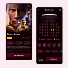 Movie Ticket Booking Mobile APP Development Online Booking Software Design Mobile App Development Services thumbnail-3