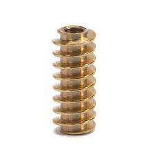 Brass Worm Gear, Precision Worm Shaft, DIN 5 Worm Shaft thumbnail-4