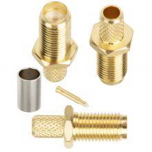 SMA-KY-3 Female Negative Electrode Crimp RF Connector for SYV50-3/RG58/3D-FB/LMR200 Cable for Communication thumbnail-2