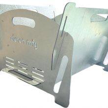 Portable Charcoal Camping Stove & BBQ Grill | Steel Charcoal Fire Pit & Fire Place thumbnail-4