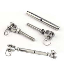 Rigging Hardware Stainless Steel Closed Body Jaw Jaw Turnbuckle Adjustable Turnbuckle thumbnail-2