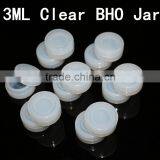 Butane Hash Clear Silicone Storage Silicone Bho Container Nonstick Silicone Dab Wax Jars
