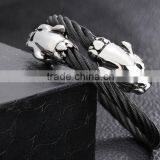 Super Fashion Mens Stainless Steel Bracelet Factory Price Sale 316l Stainless Steel Bracelet Jewelry thumbnail-3