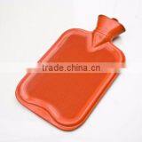 orange rectangle natural rubber hand foot warmer hot water bottle 2000ml