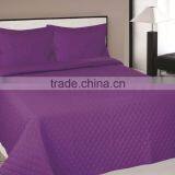 3pcs Twin or Full or Queen or King 100% Polyester Printed Microfibre Ultrasonic Quilts Bed Sheet Bedding Set thumbnail-1