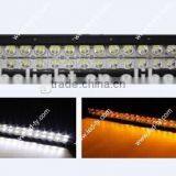 New Led Light Bar 36w/72w/120w/180w/240w/300w Amber and White Offroad LED Spot Light Bar