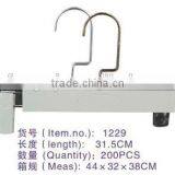 1229 Xufeng Hanger OEM&ODM Service Plastic Hanger Trouser Pants Hanger