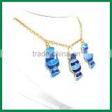 Poly Paint Color Sweet Charms Necklace thumbnail-1