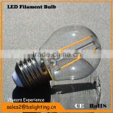 g45 led bulbs led filament 2w 4w e27 110/220v