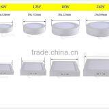 Smd 2835 Led Panel Round Light Warm/pure/cool White 120 Degree Ra80 6w,9w,12w,18w 110v Ra80 ,led Round Panel Light thumbnail-6