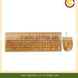 100% Bamboo Handcrafted Keyboard and Mouse Combo thumbnail-1