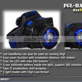 Internal Rechargeable Battery Zoom 3w Xpe Led Headlamp
