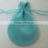 Customized Velvet Pouch Blue thumbnail-3