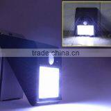 6pcs LED Solar Motion Sensor Waterproof Triangle Garden Wall Light thumbnail-5