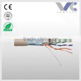 Frankever China Supply 24AWG Grey FTP CAT5E Network Cable