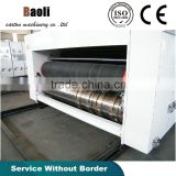 High efficiency semi automatic corrugated printing die cutting machine carton printing die cutting machine