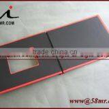 Leather Fabric Cloth Document File Book Folder Clip Holder Cover thumbnail-5