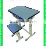 Adjustable School Desk and Chair Cheap Modern School Furniture HXZY054 thumbnail-1